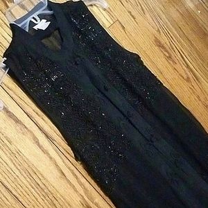 2 pce Beaded & embroidered maxidress set Fancy Frog Buttons